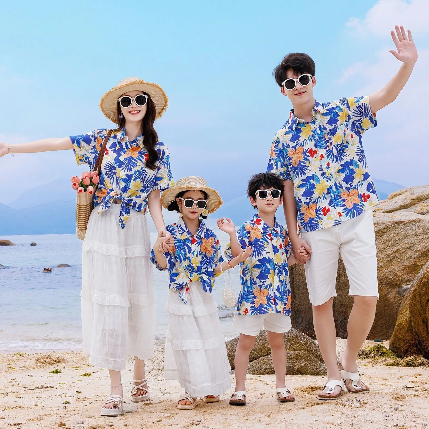 Plant Parent Free - Tatil Aile Eşleşen Giyim Setleri Anne