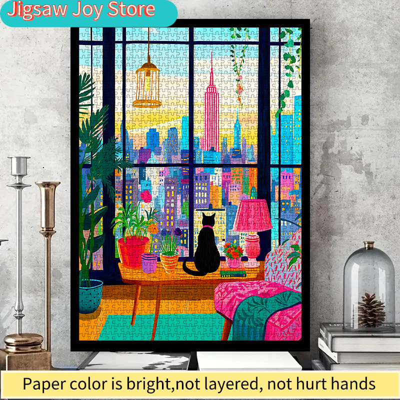 Kendin Yap Kağıt Yapboz, New Y - Plant Parent Free incelemesi ve fiyatı